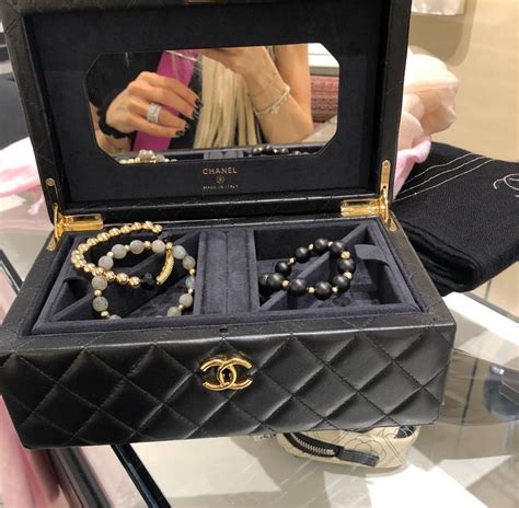 jewelry box chanel|authentic chanel jewelry.